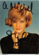 SYLVIE VARTAN  A L'OLYMPIA  AUTOGRAPHE ET DEDICACE SUR CPSM GF PROMOTIONNELLE  PHOTO SAM LIEVIN - Zangers En Musicus