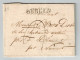 Précurseur écrite De Mons Cachet Bergen Vers Dinant - 1830-1849 (Unabhängiges Belgien)
