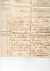 Précurseur écrite De Mons Cachet Bergen Vers Dinant - 1830-1849 (Belgio Indipendente)