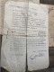 Papiers D’un Prisonnier Louis Flaud Du Stalag 122 1941 Mons ( Charentes) - 1939-45