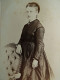 Photo CDV Arnould & Bernier, Brest - Jeune Fille,second Empire, Ca 1865 L680 - Anciennes (Av. 1900)