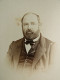 Photo CDV A. Bernier, Brest - Homme, Notable  à La Barbe, Portrait Nuage Second Empire, Ca 1860-65 L680 - Anciennes (Av. 1900)