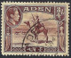 ADEN 1939 KGV ¾ Anna Red-Brown SG17 Used - Aden (1854-1963)