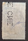 France 1951 N°917 Ob Perforé CNE - Used Stamps