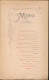 MENU ( HEINS ) SOCIETE D'HISTOIRE & D'ARCHEOLOGIE DE GAND ,BANQUET DU 1r MARS 1905  240 X 150 CM   FARDE - Menu
