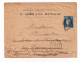 Lettre 1872 Montpellier Hérault Bardon & Fils Bijouterie Joillerie Orfévrerie Carcassonne Aude - 1871-1875 Cérès