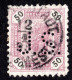 Österreich, 50 Kr. M. Perfin Firmenlochung J. S. - Lettres & Documents