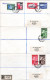 Zanzibar 1963, Kpl. Ausgabe Landesmotive, Alle 16 Werte Auf 6 Briefen - Tansania (1964-...)