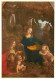 Art - Peinture - Maria Mediatrix - Genval - Etat Découpe Visible - CPM - Voir Scans Recto-Verso - Malerei & Gemälde