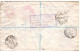 GB 1894,3+1/2d Privat Ganzsache Brief M. 1d Zusatz Per Einschreiben N. Norwegen - Autres & Non Classés