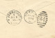 DR 1886, Klaucke Nr.47 DARMSTADT Rs. Als Ank.Stpl. Auf Brief V. Maysville, USA - Covers & Documents