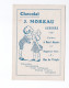 Chromo ALSACE SELESTAT TB Pub: Chocolat J. Moreau Auxerre 107 X 75 Mm 2 Scans RR - Autres & Non Classés