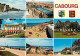 14 - Cabourg - Multivues - Blasons - Plage - Piscine - CPM - Voir Scans Recto-Verso - Cabourg