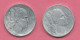 2 Monete Da Lire 5 Anni 1949 E 1950 FDC - 5 Lire