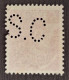 France 1940 N°406 Ob Perforé S.C TB - Oblitérés