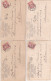 1850	448	Künstler AK Relief, Man En Vrouw 1 T/m 6 (poststempel 1903)(zie Hoeken En Randen) - Non Classés