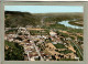 CPSM Dentelée (07) SARRAS - Vue Aérienne Du Bourg En 1971 - Carte Colorisée - Autres & Non Classés