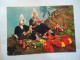 NETHERLANDS  POSTCARDS BLOEMELAND  WOMENS AN  TULLIPS - Autres & Non Classés