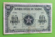 MAROC MOROCCO MARRUECOS MAROKKO BANQUE D'ETAT 10 FRANC 1944. - Morocco