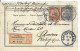 Militar Station Tabora Neue Boma - Circulé 1905 + Timbre Deutsch Ostafrika + Recommandé / Stamp Usumbura - Tansania