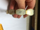 Delcampe - Bracelet Jonc Nacre & Laiton - Bracelets
