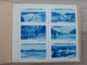 44 LE POULIGUEN Lot 6 Timbres Vignette Photo La Plage Le Bois Le Port Marais Salants éditée Par Le Syndicat D'initiative - Other & Unclassified