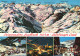 SAALBACH, SALZBURG, MULTIPLE VIEWS, MOUNTAIN, ARCHITECTURE, SKI LIFT, CAR, AUSTRIA, POSTCARD - Saalbach