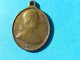 Médaille PAPE PIE IX SAN PETRUS PAULUS PIERRE PAUL 19th - Religion & Esotérisme