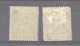 Nossi-Bé  :  Yv   30-30a  *  Sur Vert Et Vert Jaune - Unused Stamps
