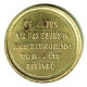 FRANCE / JETON / 10 CENTIMES  / DISTRIBUTEUR AUTOMATIQUE AC / LAITON / 30 Mm / 8.55 G - Monetary / Of Necessity