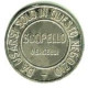 ITALIE / JETON / SCOPELLO - VERCELLI / MACELLERIA OTTONE FRANCESCO / BOUCHERIE à SCOPELLO / INOX / 9.56 G / 28 Mm - Professionnels/De Société