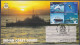 Inde India 2008 Special Cover Indian Coast Guard, Ship, Ships, Pictorial Postmark - Covers & Documents