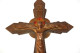 E2 Ancien Christ Sur La Croix - Objet De Dévotion - Old Church - Seigneur Ayez Pitié De Nous - Religious Art
