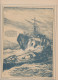 Delcampe - Série De 82 Gravures Guerre 14/18- Scènes De Marine, Batailles, Ruines Etc - Voir Scans - - Bateaux