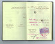 MOROCCO PASSPORT ROYAUME DU MAROC PASSEPORT VISA STAMP 1960s - Historical Documents