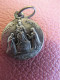 Médaille Religieuse Ancienne / Coeur De Jésus / Vierge à L'Enfant Nueva Pompeya /Ave Maria / Début XXéme    MDR53 - Religion & Esotericism