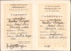 Romanian 1922 Passport For Saxon Professor Gustav Borger From Hermannstadt A2471N - Sammlungen