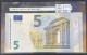 BILLETE EUROPA 5 EUROS 2013 P-20v  FIRMA MARIO DRAGHI - Andere - Europa