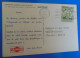 TIMBRE SUR CARTE  -  REPUBLIQUE DOMINIQUAINE  -  1955  -  RECTO VERSO - Dominican Republic