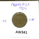 50 CENTIMES 1924 FRANCE Pièce #AW341.F.A - 50 Centimes