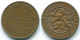 2 1/2 CENT 1959 CURACAO NEERLANDÉS NETHERLANDS Bronze Colonial Moneda #S10162.E.A - Curaçao