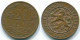 2 1/2 CENT 1959 CURACAO NEERLANDÉS NETHERLANDS Bronze Colonial Moneda #S10162.E.A - Curacao