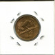 2 CENTS 1989 SOUTH AFRICA Coin #AN712.U.A - Sud Africa