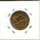 2 CENTS 1989 SOUTH AFRICA Coin #AN712.U.A - Südafrika