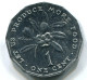 1 CENT 1990 JAMAICA UNC Ackee Fruit Coin #W10871.U.A - Giamaica