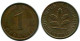 1 PFENNIG 1971 G BRD ALLEMAGNE Pièce GERMANY #AW938.F.A - 1 Pfennig