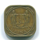 5 CENTS 1972 SURINAM NIEDERLANDE Nickel-Brass Koloniale Münze #S12970.D.A - Surinam 1975 - ...