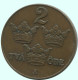 2 ORE 1923 SUECIA SWEDEN Moneda #AC798.2.E.A - Suède