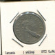 1 SHILLING 1972 TANSANIA TANZANIA Münze #AS359.D.A - Tanzanie