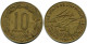 10 FRANCS CFA 1998 ESTADOS DE ÁFRICA CENTRAL (BEAC) Moneda #AP861.E.A - Centraal-Afrikaanse Republiek